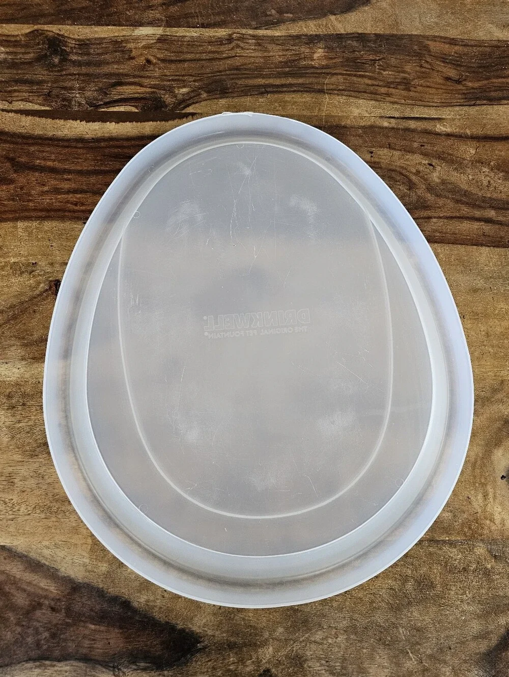 PetSafe Drinkwell Platinum Cat Or Dog Large Clear Plastic Pet Fountain Mat